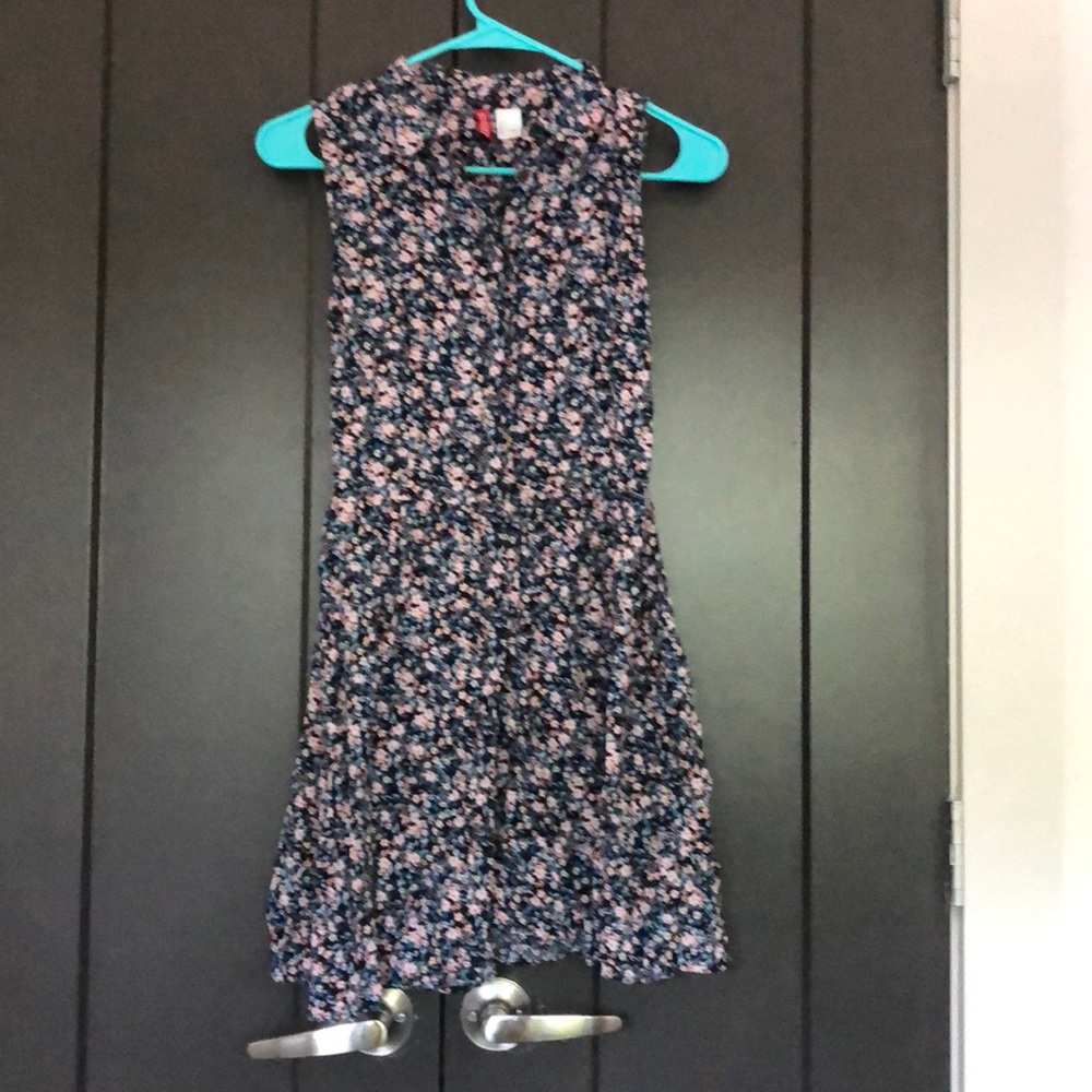 Floral fit and flare dress